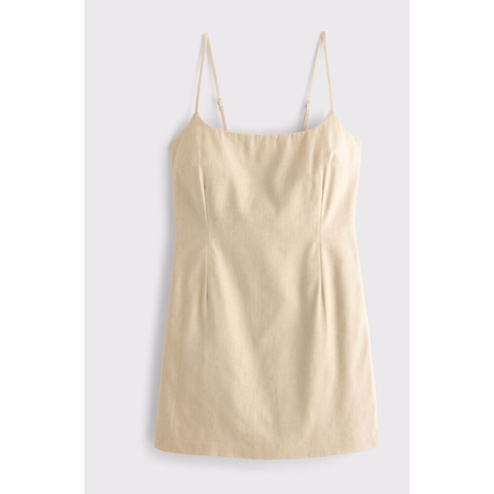 Abercrombie & Fitch Cream Mini Dress